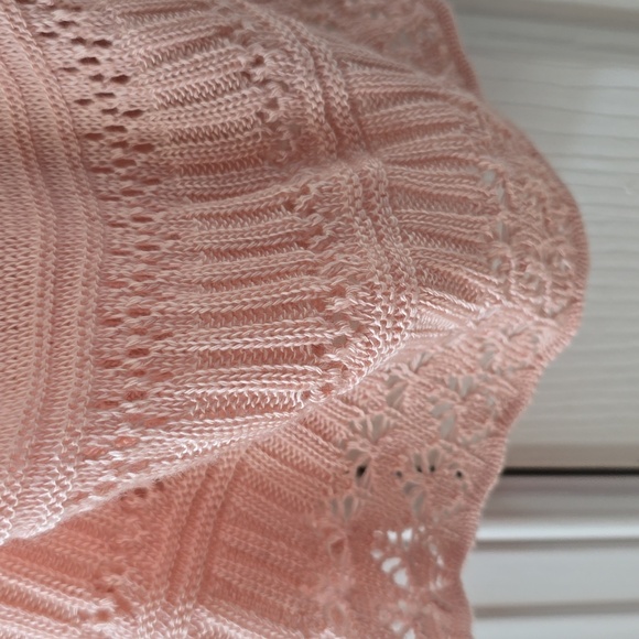 ROBBIE BEE BRAND WOMEN'S PINK SHRUG OPEN CARDIGAN SIZE XL - Picture 6 of 13